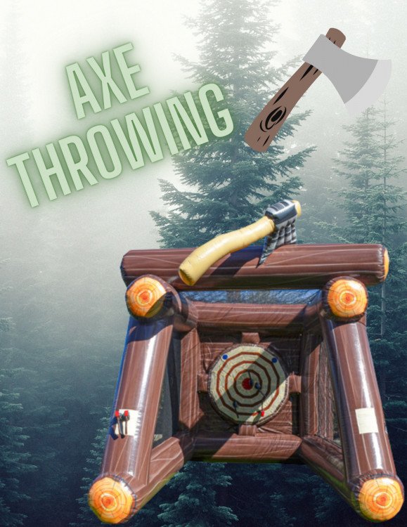 Giant Axe Throwing Game