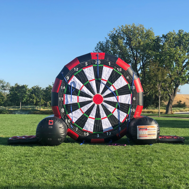 Giant 10ft Soccer Inflatable Dart Game