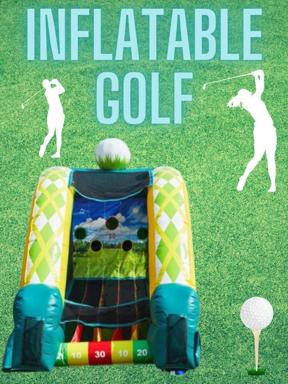 Giant Inflatable Golf Challenge