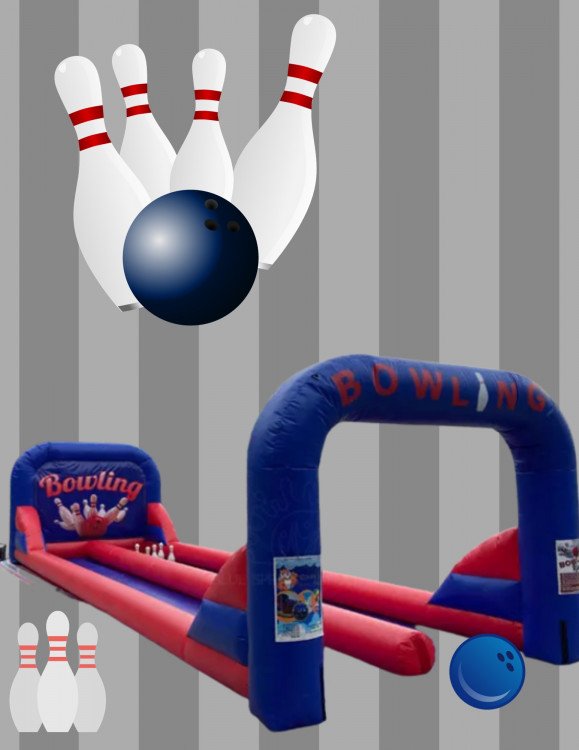 Giant Inflatable Bowling Game