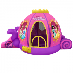 DisneyPrincessCarriageInflatableOutdoorBounceHousewithSlideandBallPit202 1686151259 Disney Princess Carriage Inflatable Bounce House with Slide