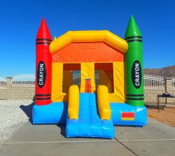 Resized 20221110 0939251 1678975027 Crayon Castle Basic Bounce House Package