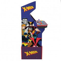 Arcade1UpX Men4 playerArcadewithRiserExclusiveStoolandLight UpMarquee 1704336262 X-Men 4-Player Arcade Game