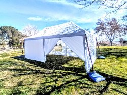 1000005388 1708484217 10x20 Popup Tent W/Sidewalls Delivery & Setup inc