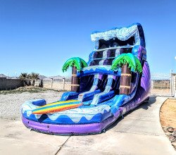 BODAcIOUS Oasis 17ft Dual Lane Waterslide