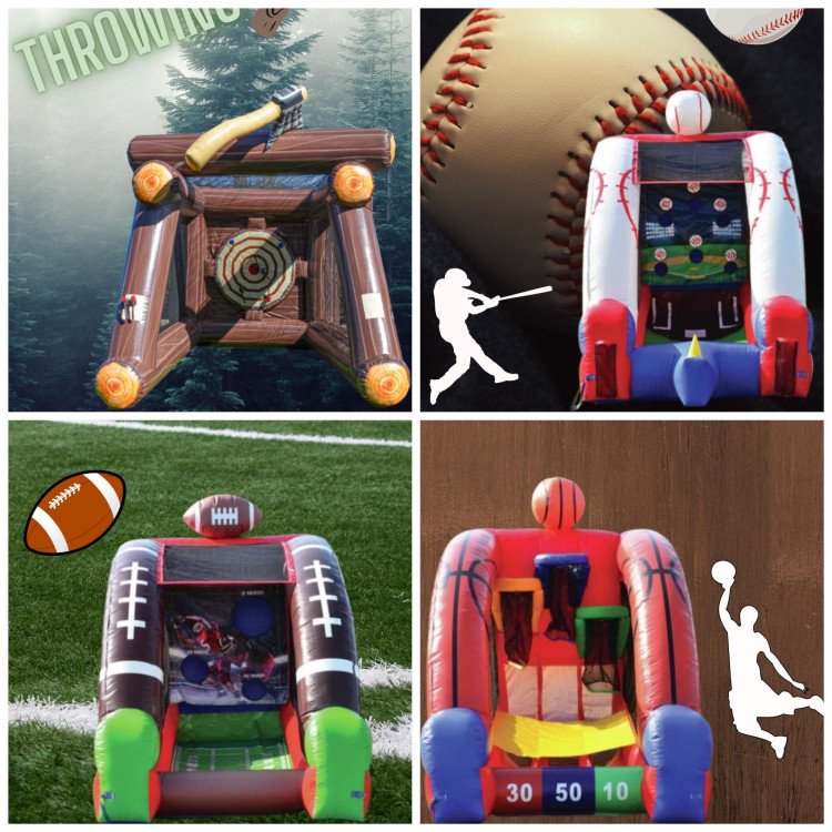 Giant Inflatable Sports Yard Games