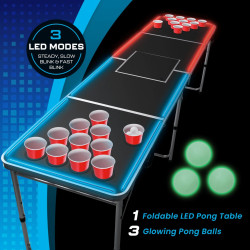 LED Beer Pong Table