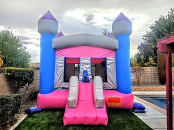 Princess Castle with Basket Ball Hoop